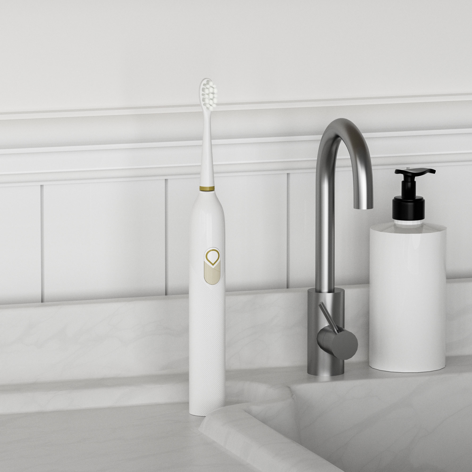 The proper way to use an electric toothbrush
