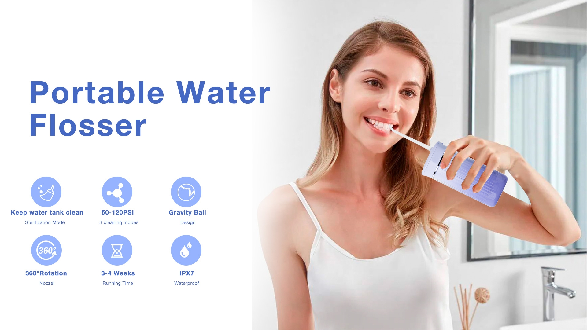 Tips from a water flosser factory: correct ways to use oral irrigator