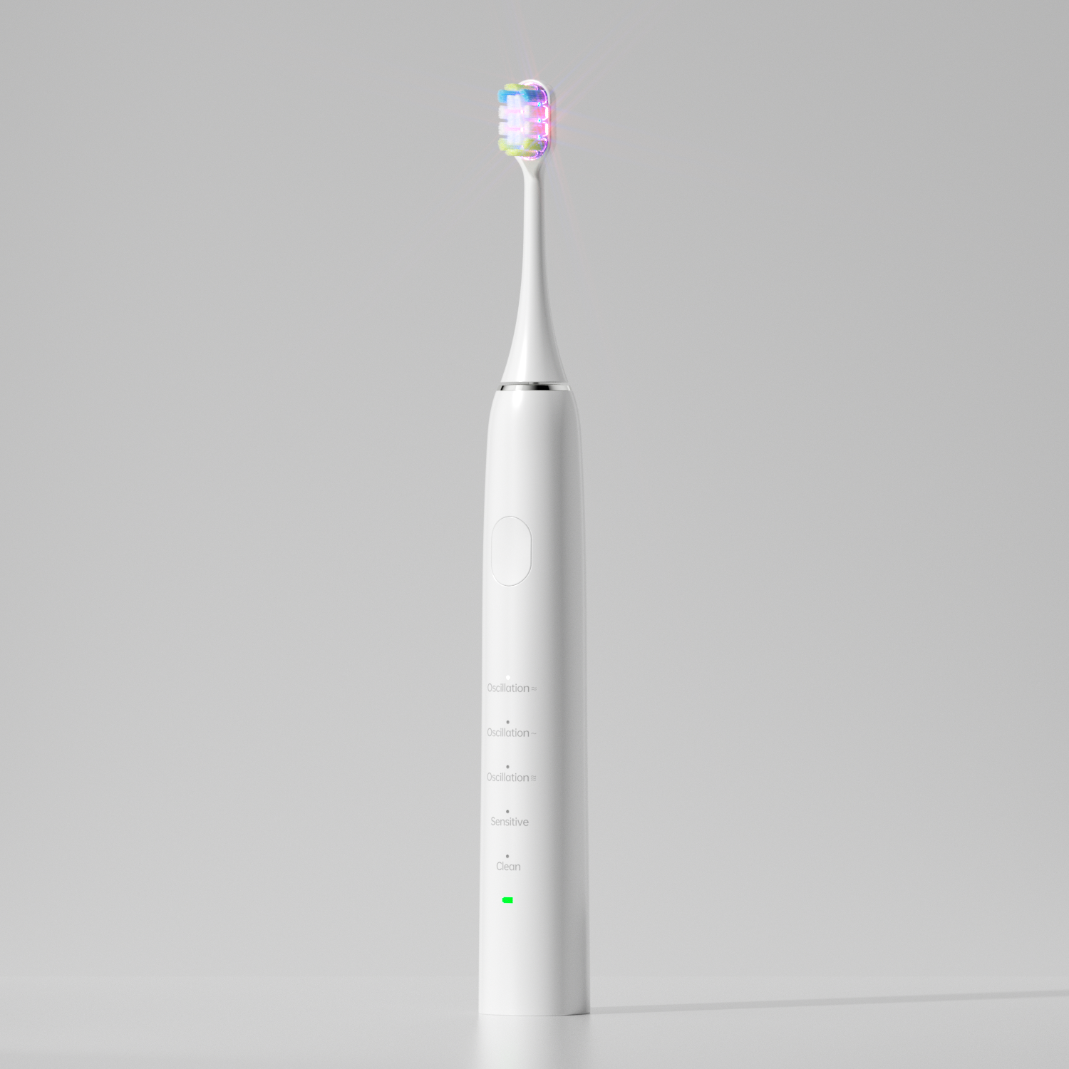 Red & Blue LED Light Therapy Sonic Toothbrush, Customizable for OEM/ODM