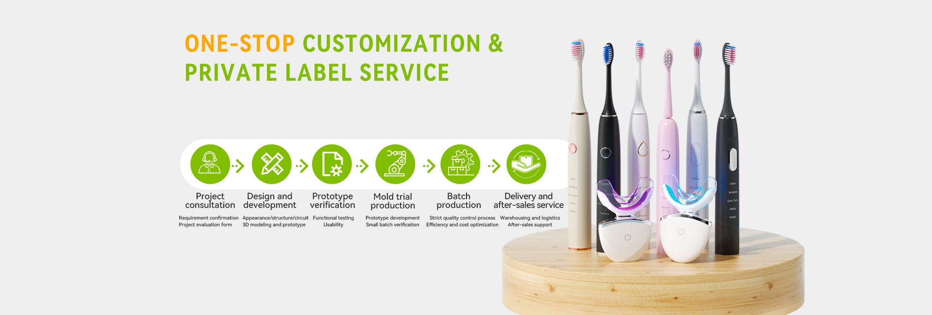 private label electric toothbrush manufacturer