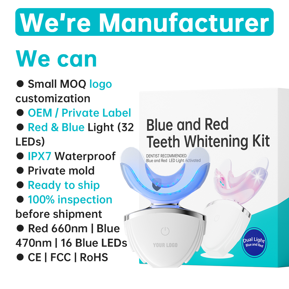 How Does Your LED Whitening Lamp Activate Our Whitening Gel Formulation?