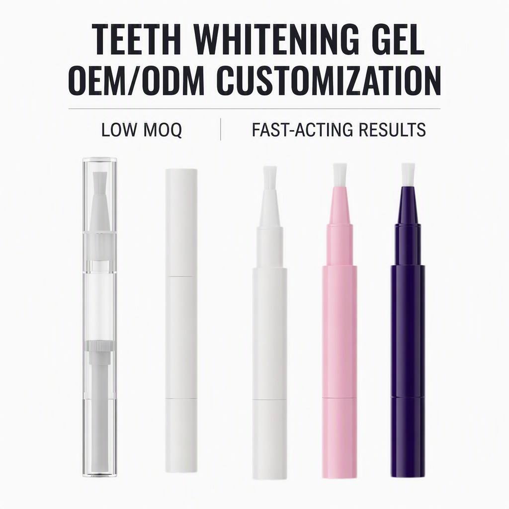 Transparent Plastic Teeth Whitening Pen